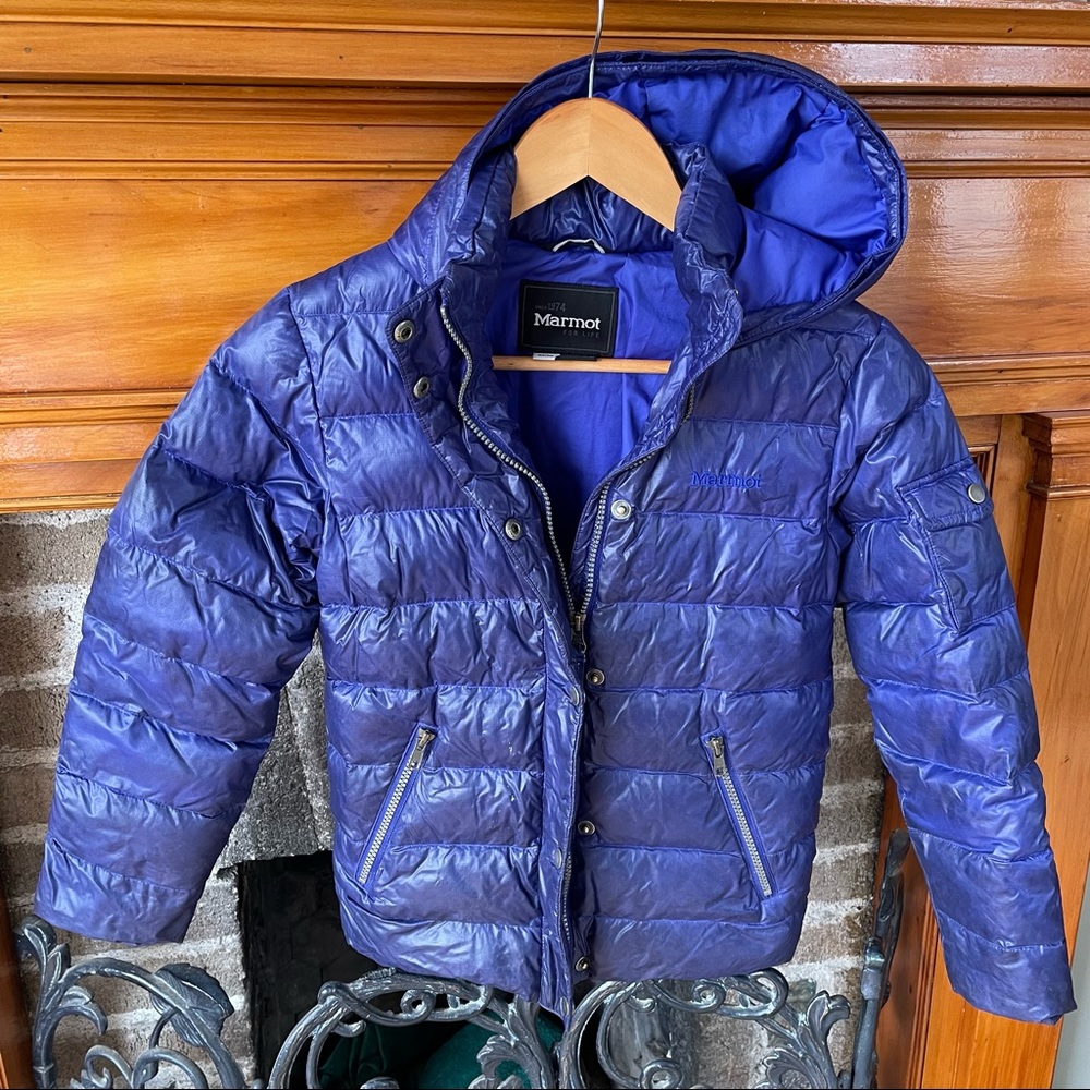 Marmot purple jacket size medium